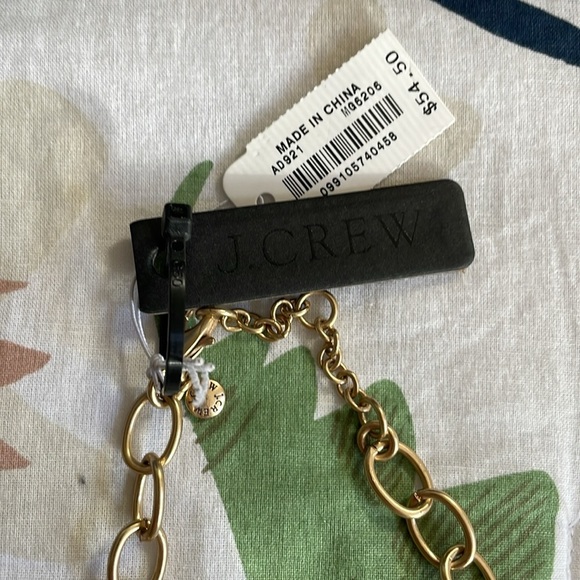 J. Crew Colorful Resin Link Necklace NWT! - Picture 3 of 3